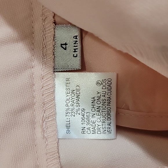 NWT Tahari Pink Wide Leg Trouser Puddle Palazzo Pants - Picture 6 of 11